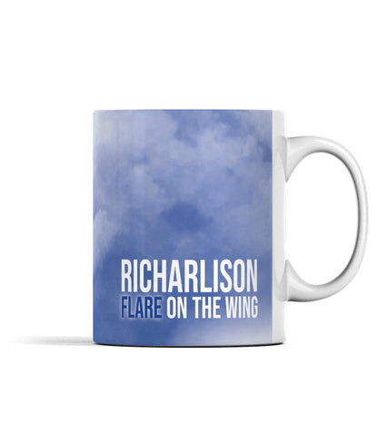 Richarlison Mug - Flare Throwing - Forever Everton