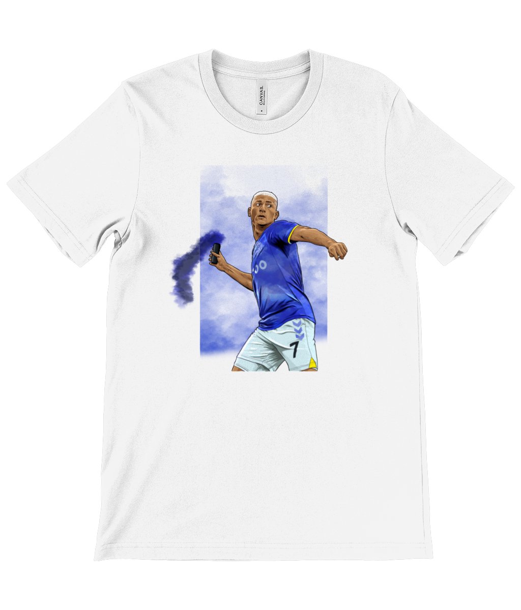 Richarlison Tshirt - Flare Throwing - Forever Everton