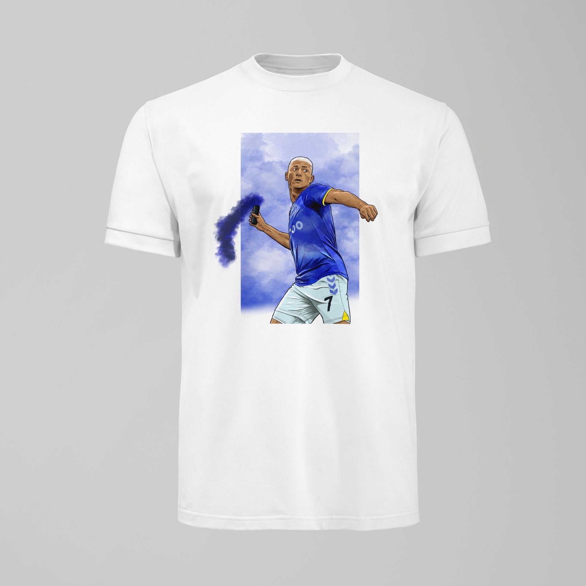 Richarlison Tshirt - Flare Throwing - Forever Everton