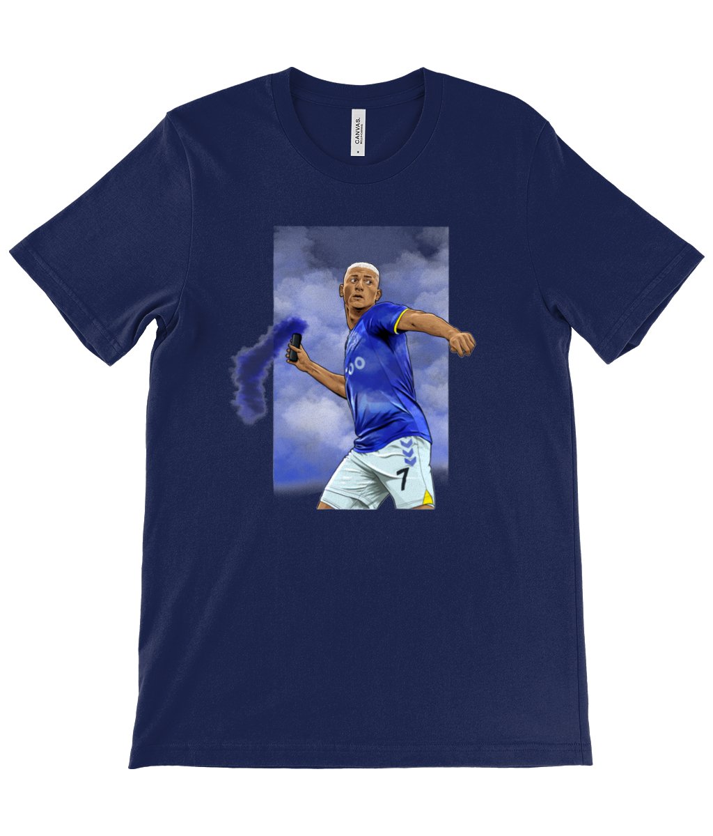 Richarlison Tshirt - Flare Throwing - Forever Everton