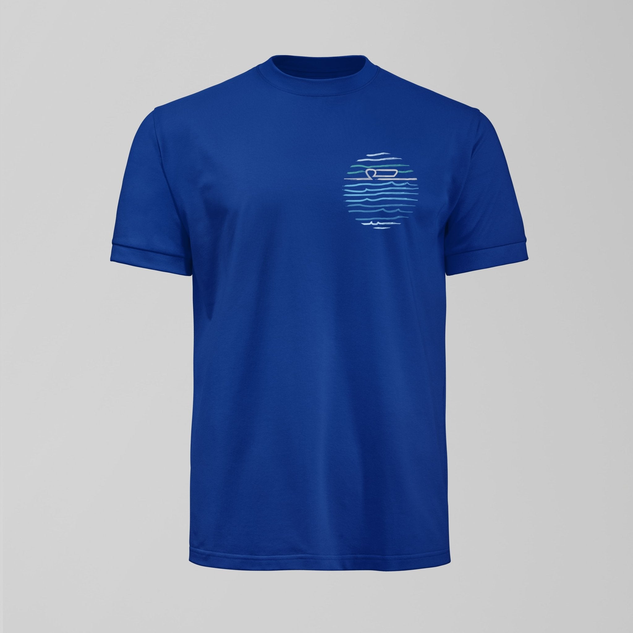 Royal Blue Mersey Small Design T-Shirt - Forever Everton