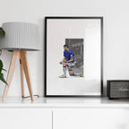 Seamus Coleman Everton Print - Captain's Passion - Forever Everton