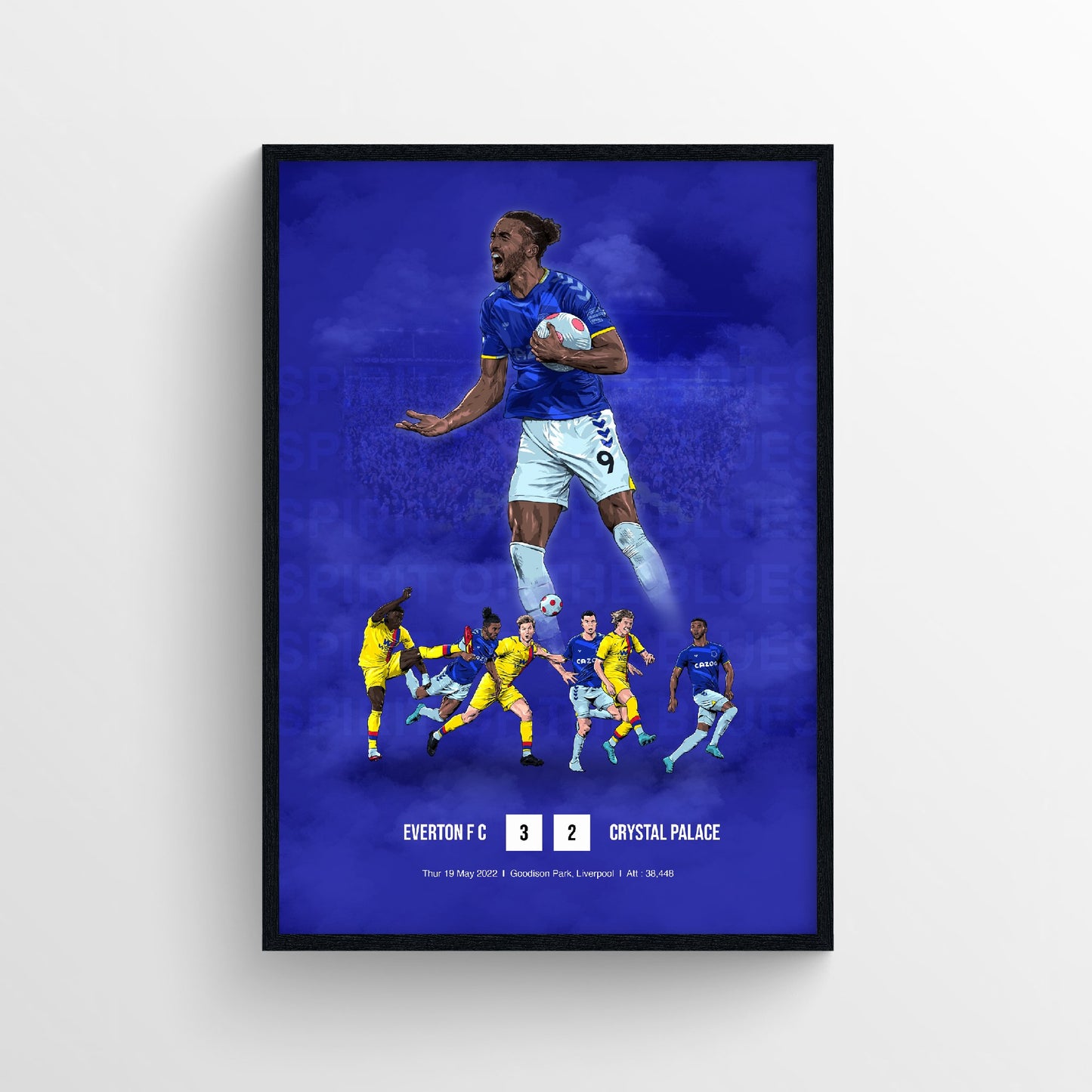 Spirit of the Blues - Limited Edition Artwork - Forever Everton