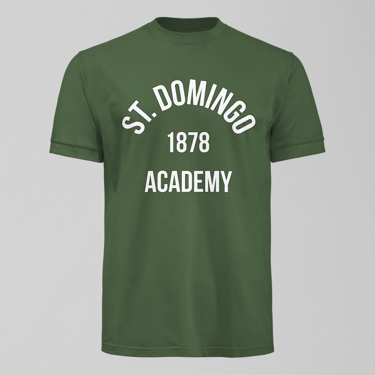 St Domingo Academy T-Shirt in Green by Forever Everton