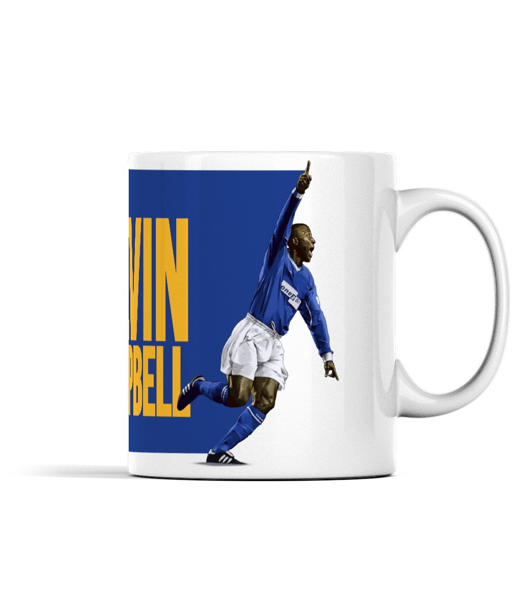 Super Kevin Campbell Everton Mug - Forever Everton