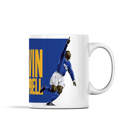 Super Kevin Campbell Everton Mug - Forever Everton