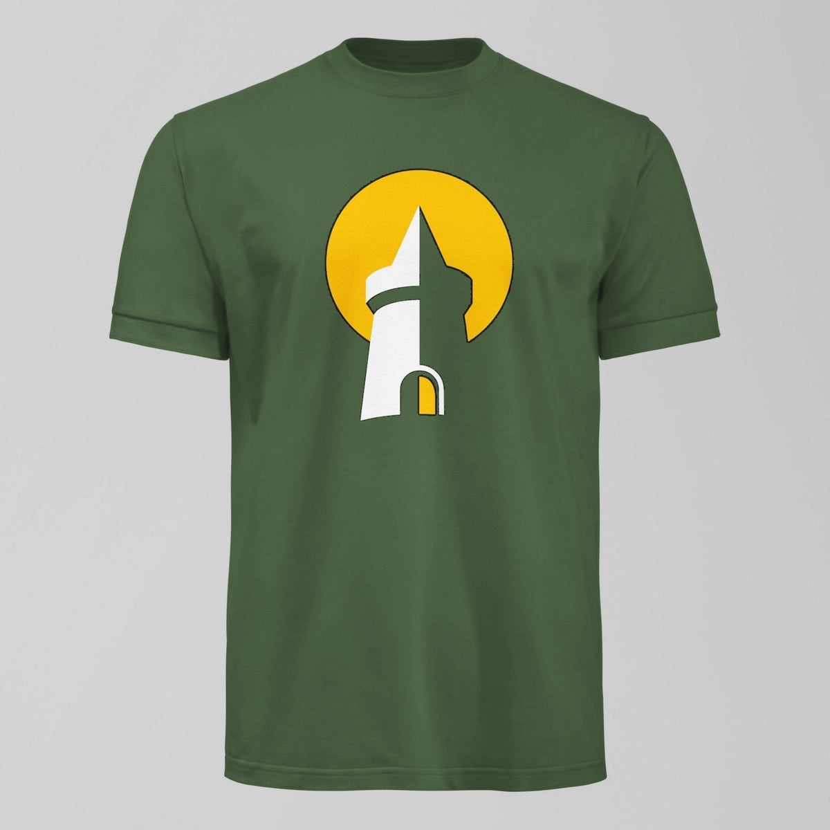 The Amber Tower T-Shirt in Green by Forever Everton