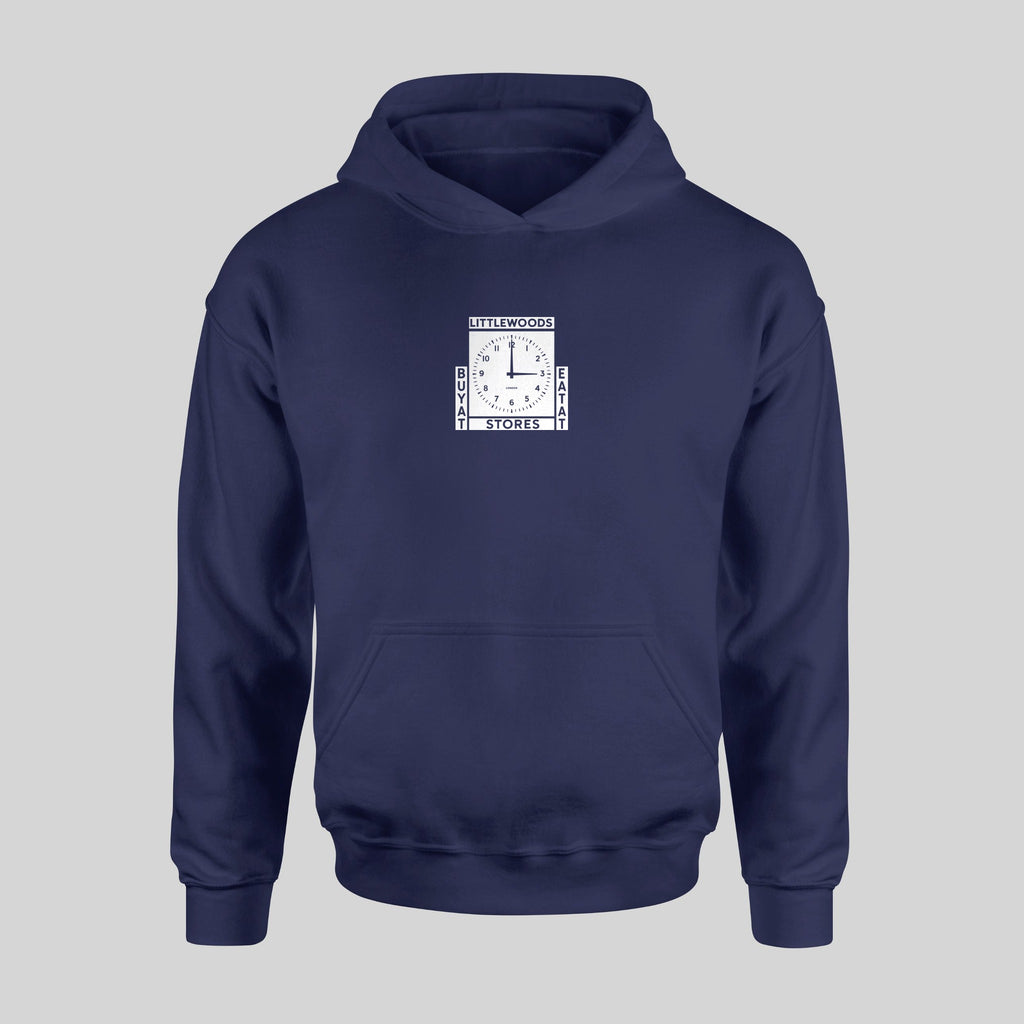 The Everton Clock Hoodie in Navy by Forever Everton