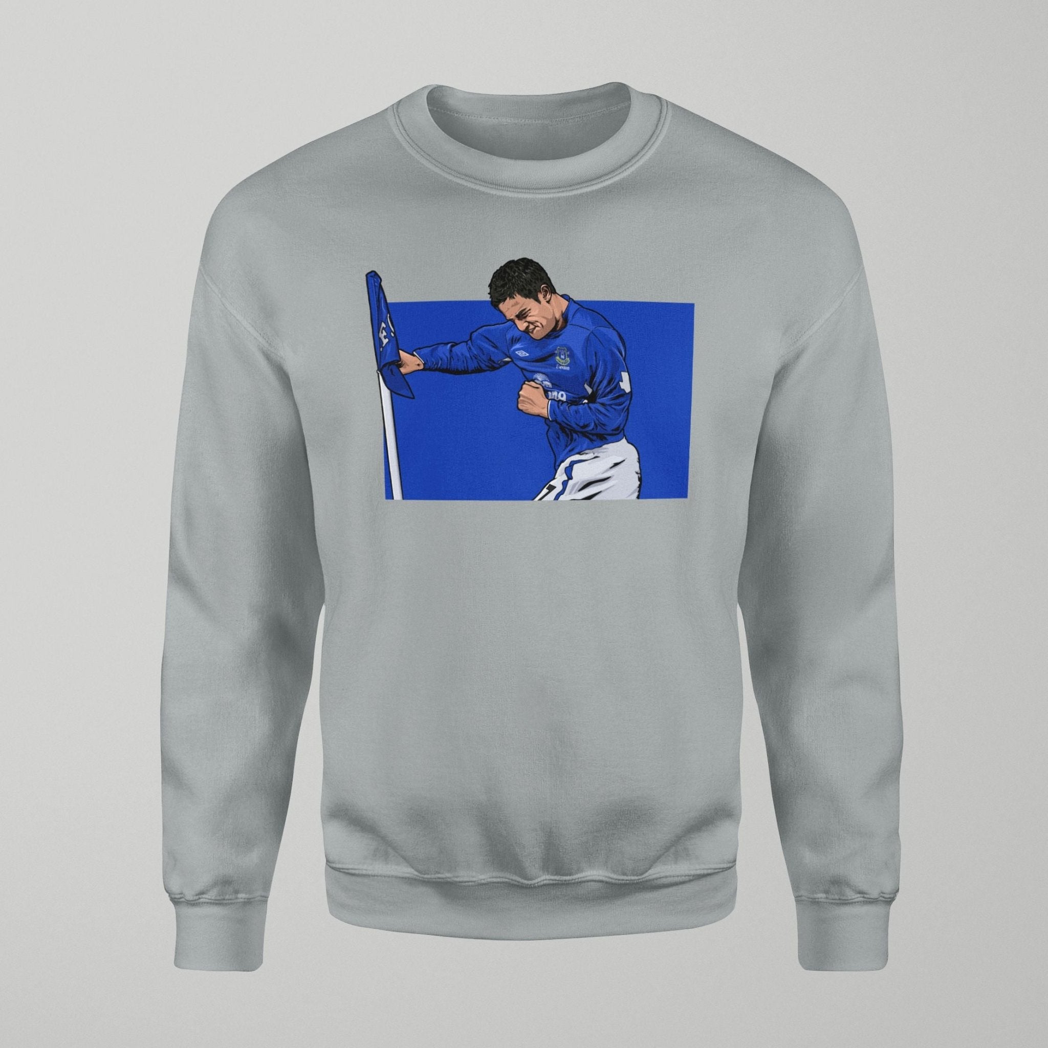 Tim Cahill - Corner Flag Boxer - Jumper - Forever Everton