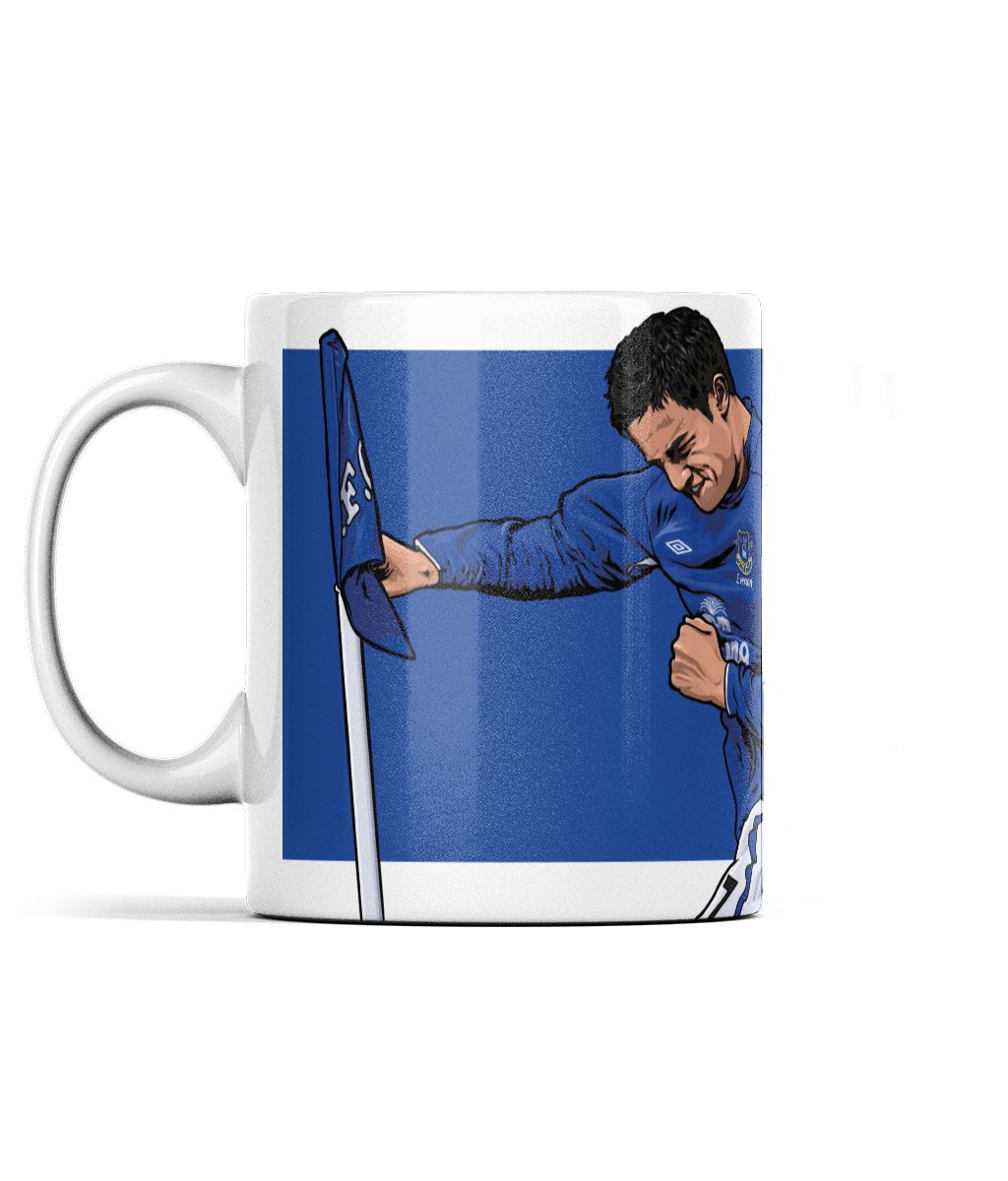 Tim Cahill - Corner Flag Boxer - Mug - Forever Everton