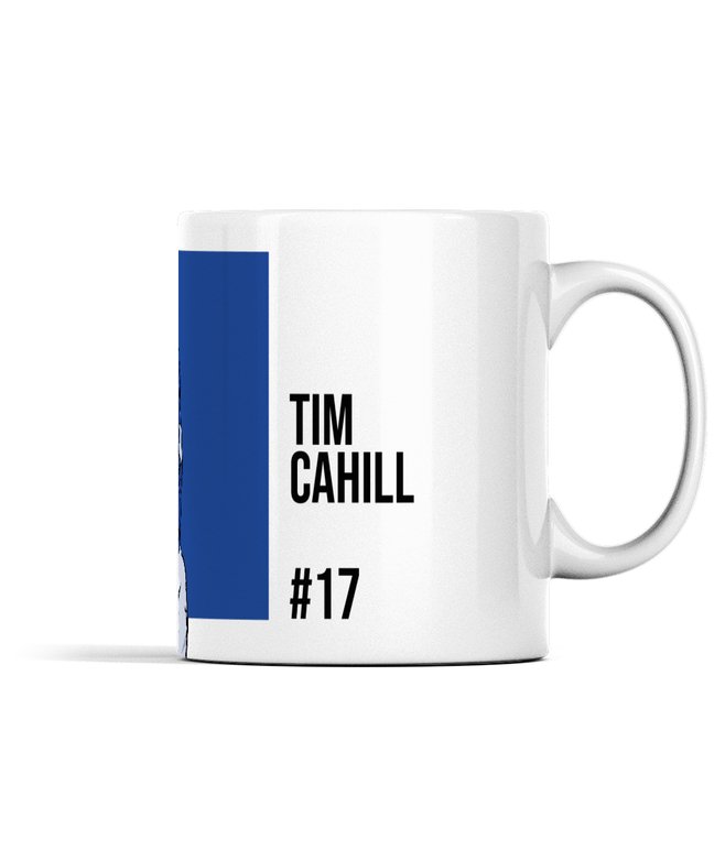 Tim Cahill - Corner Flag Boxer - Mug - Forever Everton