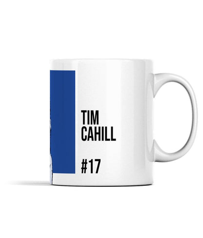 Tim Cahill - Corner Flag Boxer - Mug - Forever Everton