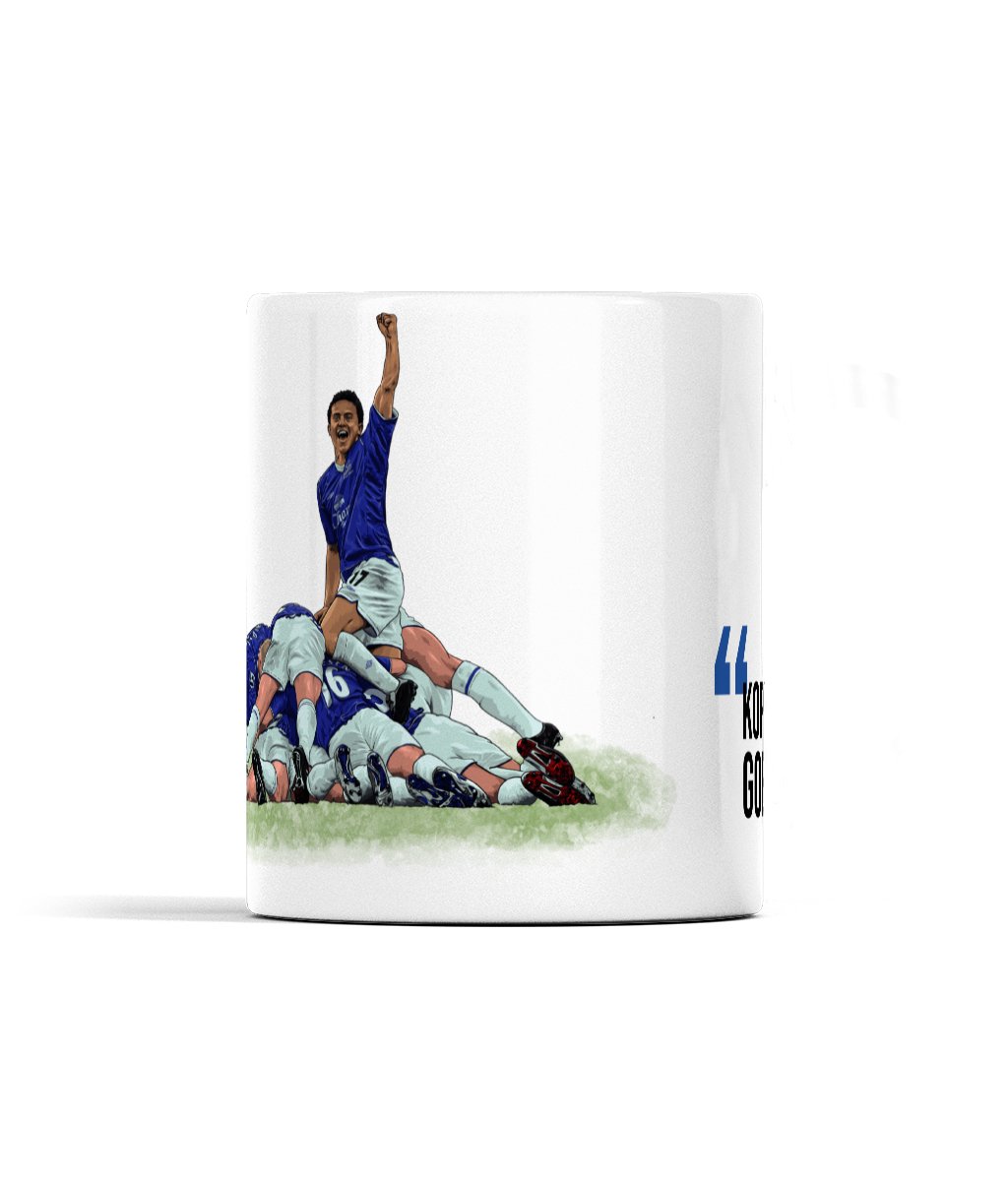 Tim Cahill - Derby Pile On - Mug - Forever Everton