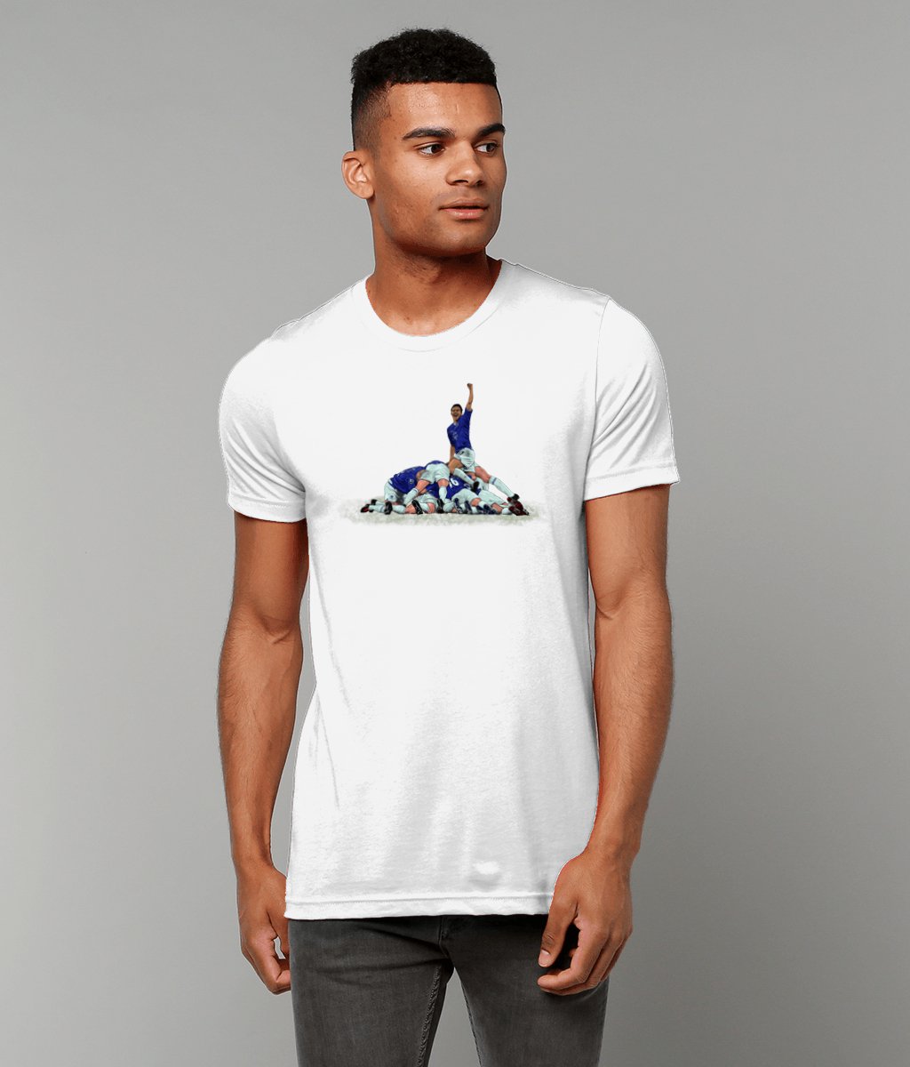 Tim Cahill - Derby Pile On - Tshirt - Forever Everton