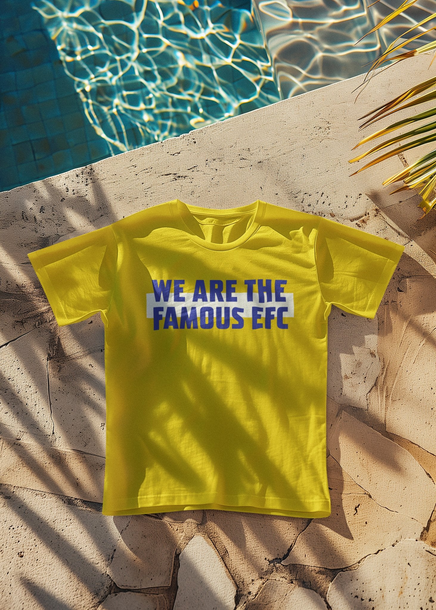 We Are The Famous EFC - Everton Banner Tshirt - Forever Everton