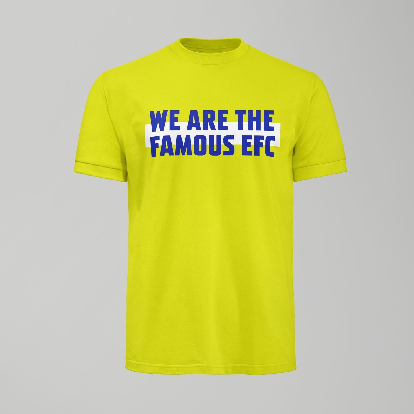 We Are The Famous EFC - Everton Banner Tshirt - Forever Everton