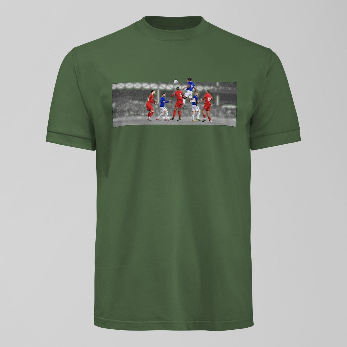 You Lost The League At Goodison Park T-Shirt in Green by Forever Everton